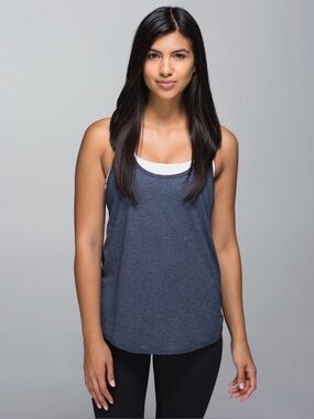 🎈2/$20 - LULULEMON 105F Singlet - Heathered Inkwell